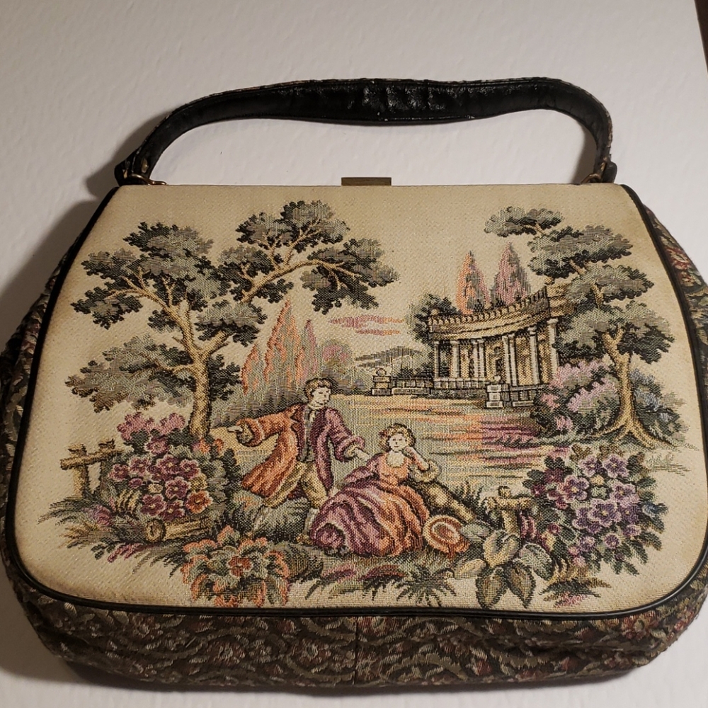 Vintage La Marquise Tapestry Bag
